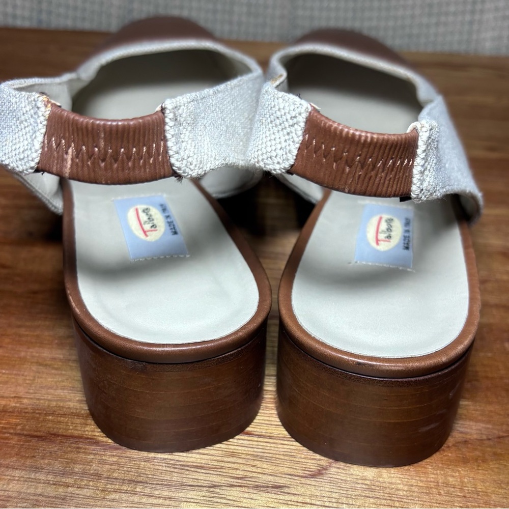 NWT Talbots Cap Toe “Patsy” Slingback Shoes! - Picture 6 of 9